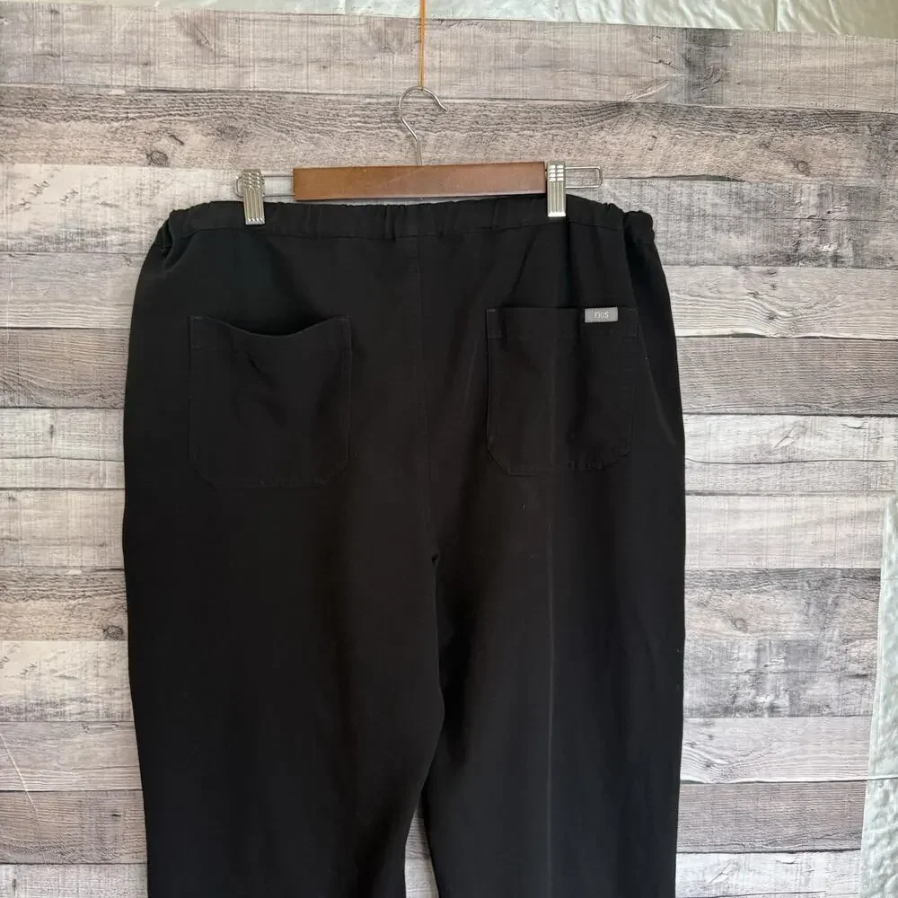 FIGS Men’s Pisco Black Scrub Pants Size XL Style FM4500